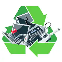 materiais eletrônico para reciclagem